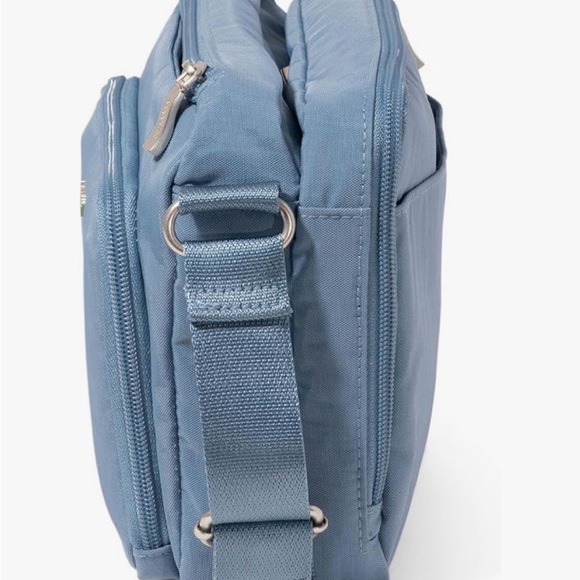 Baggallini Slate Blue Messenger Bag - Picture 6 of 15
